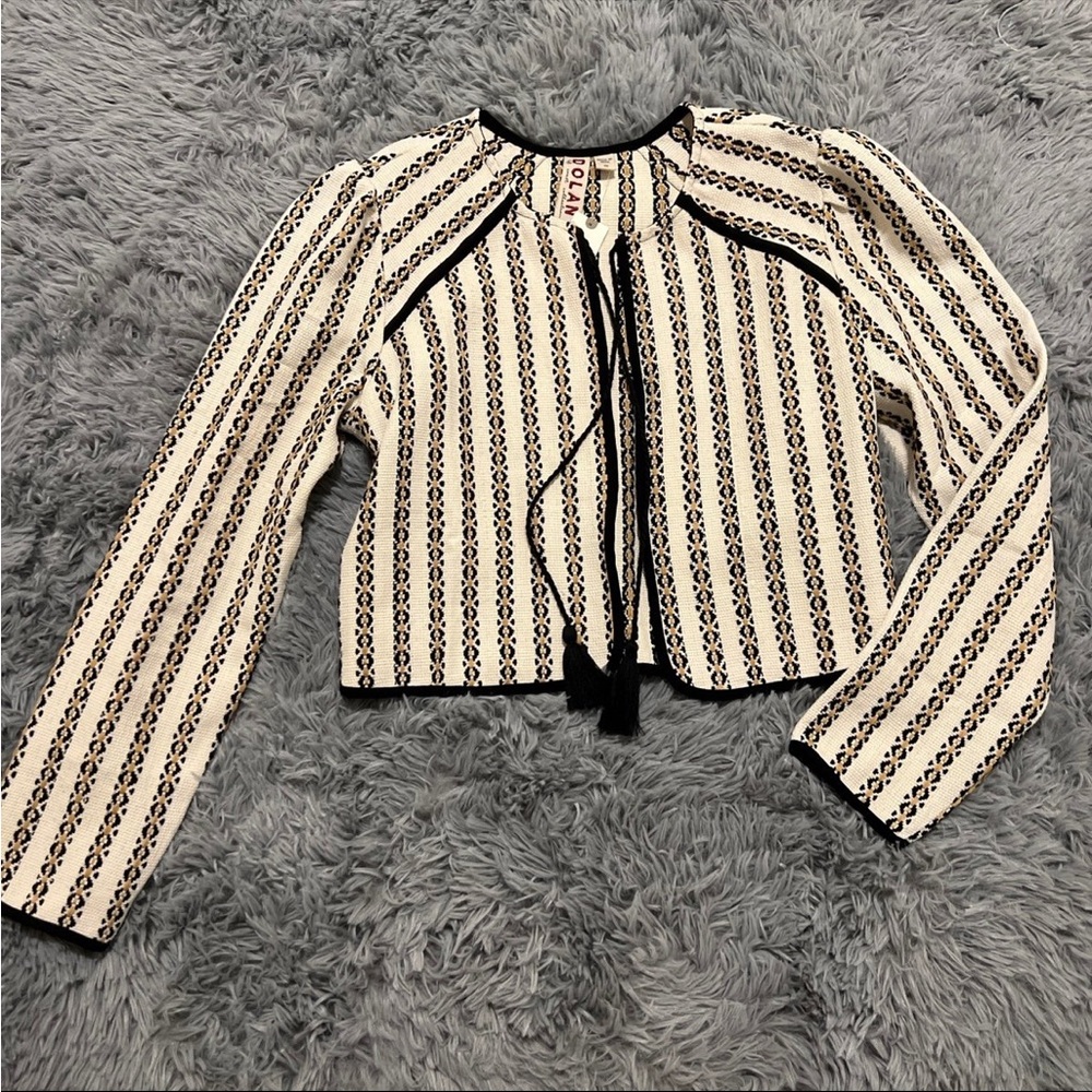NWT Anthropologie Dolan cropped jacket xs